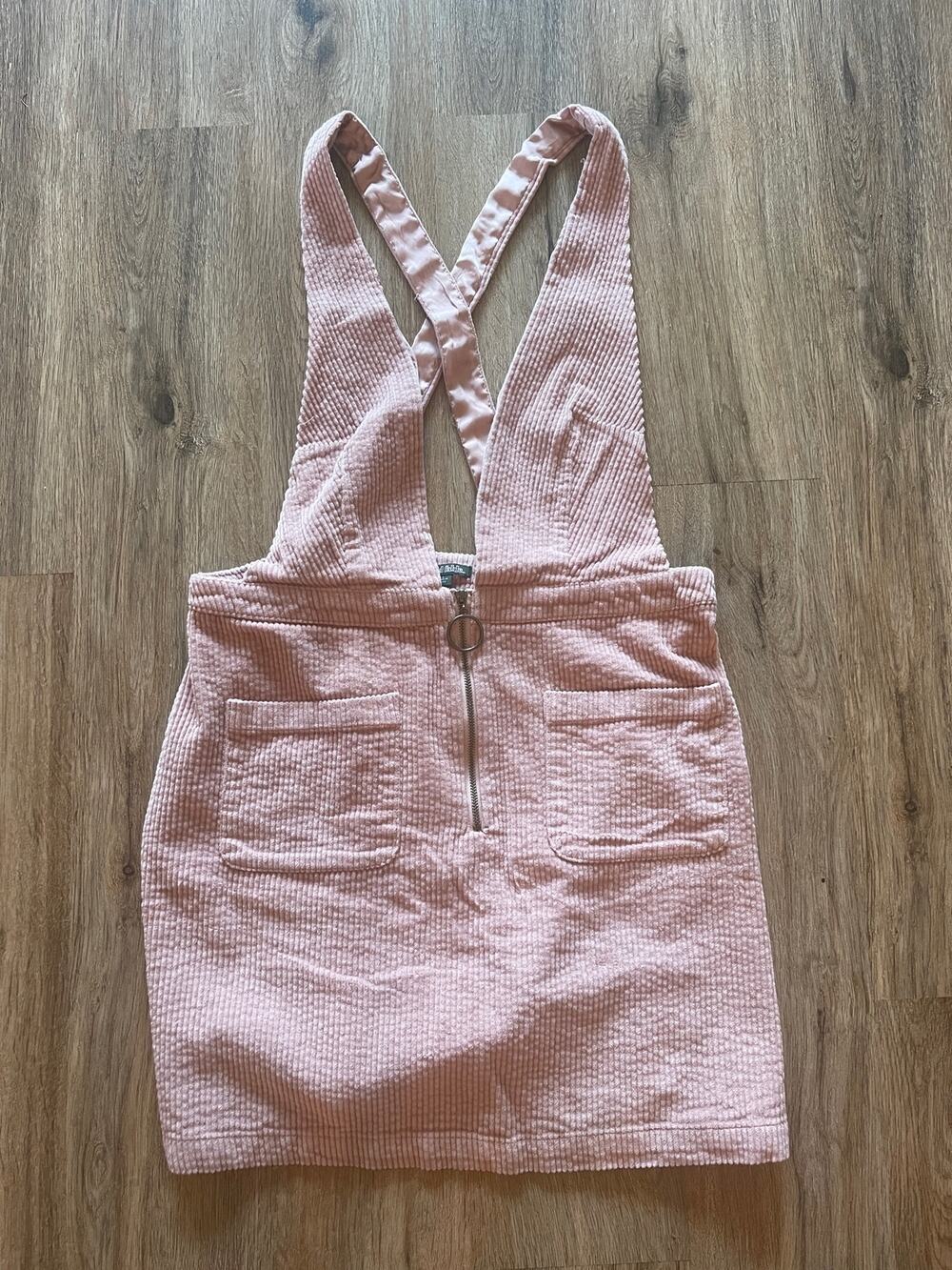 Wild Fable Pink Skirt Overalls Size Large